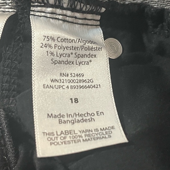 Wonder Nation bundle - size 18 slim dark grey distressed and blue EUC - Picture 8 of 9